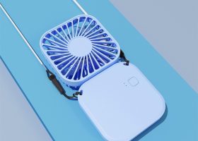 Foldable Desk Neck Fan 7
