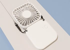 Foldable Desk Neck Fan 8