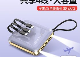 Hook On 10000mah In Built Cable Powerbank 5