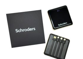 SCHRODERS 10000mah In Built Cable Powerbank 2