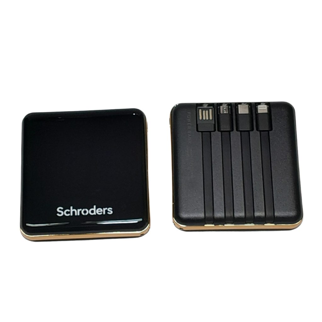 SCHRODERS 10000mah In Built Cable Powerbank 3