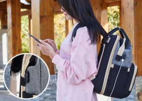 Expandable Baby Smart Backpack Bag 11
