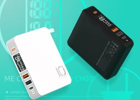 Fast Charging 10000mah Powerbank With International Wall Plug 7