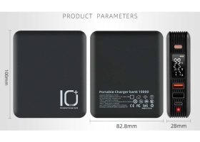 Fast Charging 10000mah Powerbank With International Wall Plug 8