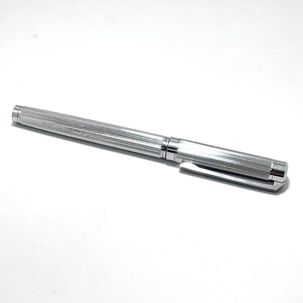Sleek Metal Textured Pen