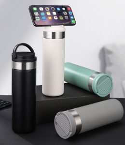 316 Stainless Steel Flask Phone Holder 4 1
