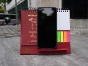 Desktop Leather Calendar Post it Phone Stand Set 11