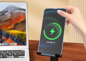 Flexi Wireless Charger Phone Stand Clock 14