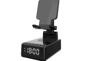 Flexi Wireless Charger Phone Stand Clock 4
