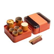 On the Go Carrier Tea Set