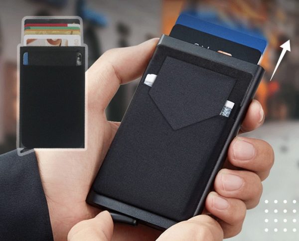 Pop RFID Card Holder Pocket