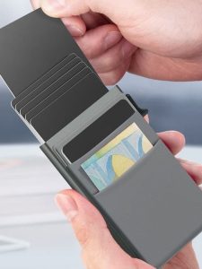 Slider Expandable RFID Wallet 7