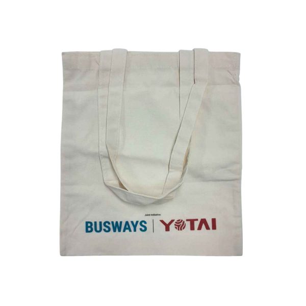 BUSWAYS 8 Ounces Cotton Tote Bag 1