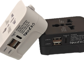 Flat Base Type C Basic Travel Adaptor 1