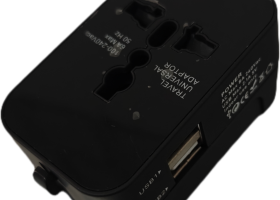 Flat Base Type C Basic Travel Adaptor 10