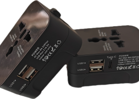 Flat Base Type C Basic Travel Adaptor 2