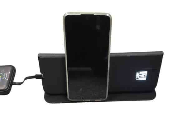 tri fold wireless charger mousepad