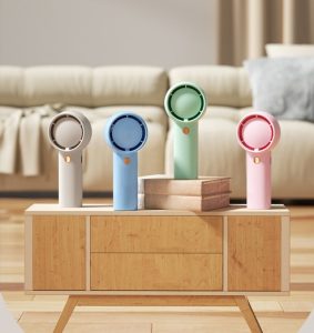 Pastel Rechargeable Fan 11
