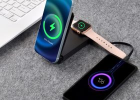 Flip Out Wireless Charger 5000mah Powerbank 1