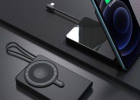 Flip Out Wireless Charger 5000mah Powerbank 3