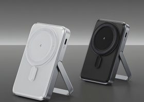 Flip Stand Aluminium 10000mah Wireless Powerbank 1