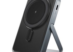 Flip Stand Aluminium 10000mah Wireless Powerbank 8