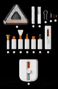 Q6 Cleaning Tool Kit Phone Stand 11