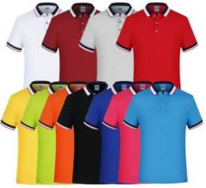 Duo Tone Collar Polo Shirt 6