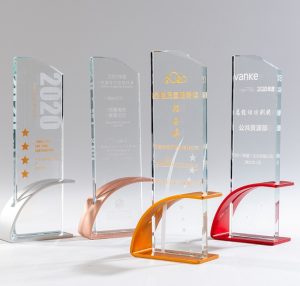 Aluminum Acrylic Stand Plaque 10