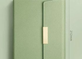 Full Side Open Magneto Leather Notebook 1