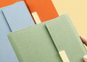 Full Side Open Magneto Leather Notebook 2