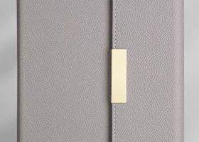 Full Side Open Magneto Leather Notebook 4