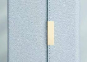 Full Side Open Magneto Leather Notebook 5
