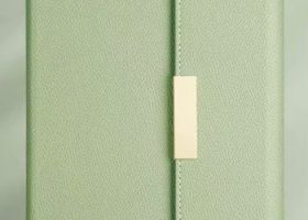 Full Side Open Magneto Leather Notebook 7