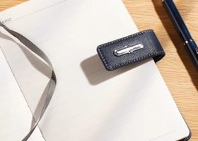 Hint Magnet Leather Notebook 12