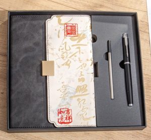 Traditional Harmon Leather Notebook 9