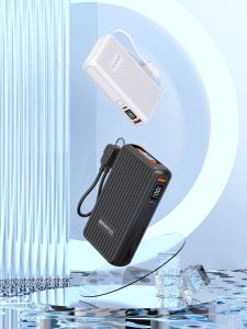 Luggage Strip Retract Cable Powerbank