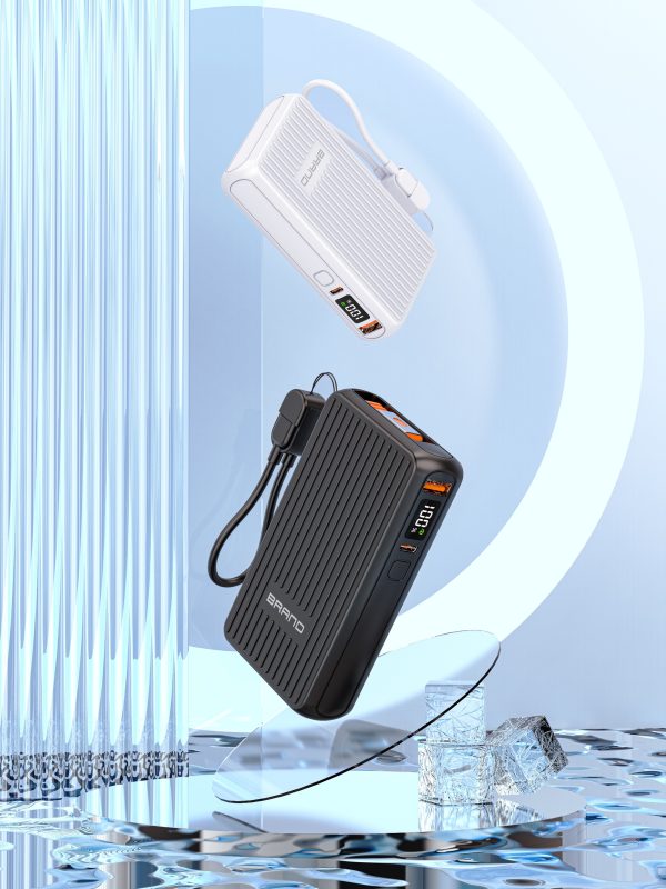 Luggage Strip Retract Cable Powerbank