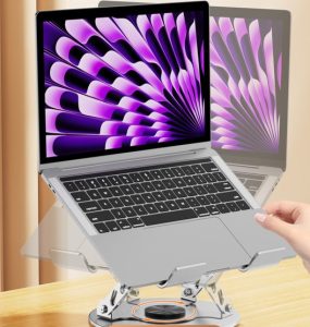 Omni Rise Alloy Swivel Laptop Tablet Stand