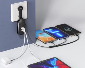 3 in 1 Multi Port Adaptor USB Charger