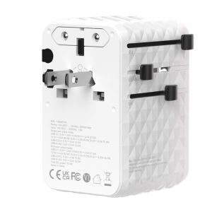 PowerFlex 70 GaN Travel Adapter with Built-in Cable