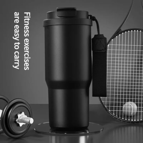 Steel Grip Flask Tumbler