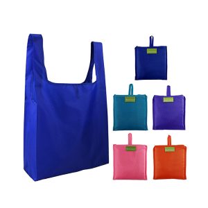 Foldable Shopping Tote Bag in Pouch