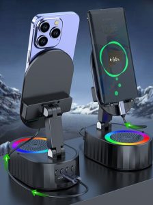 Lumi Desk Induction Speaker Stand