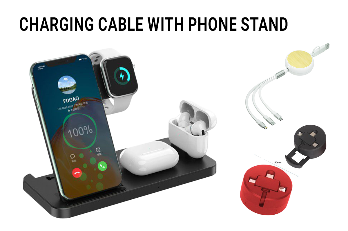 Charging Cable with Phone Stand