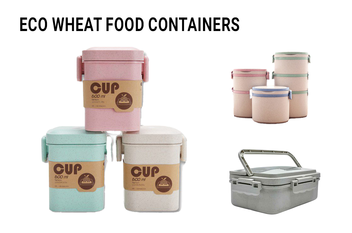 Eco Wheat Food Containers