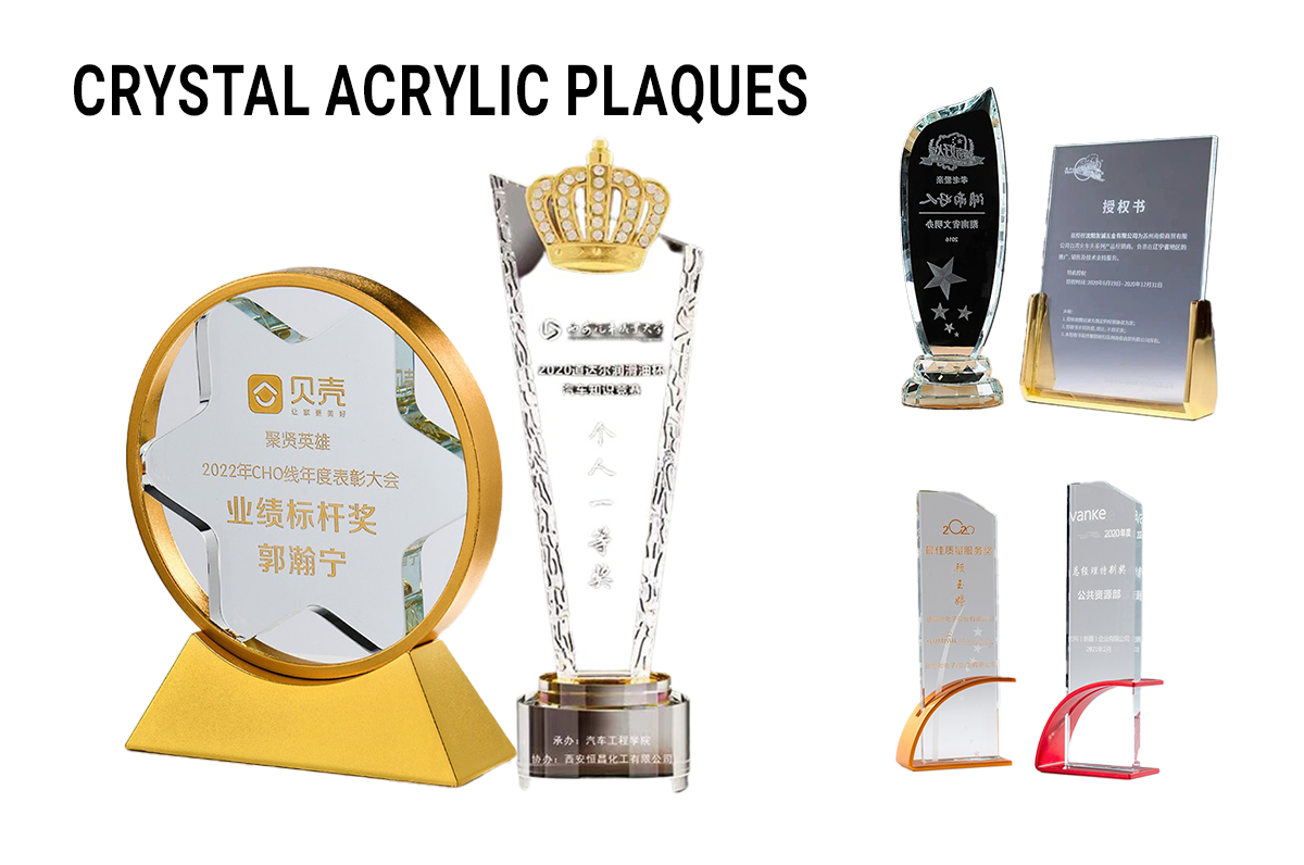 Crystal Acrylic Plaques