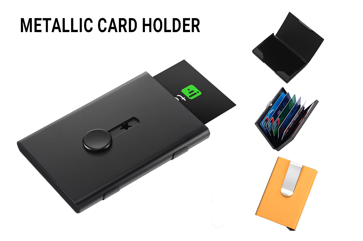 Metallic Card Holder