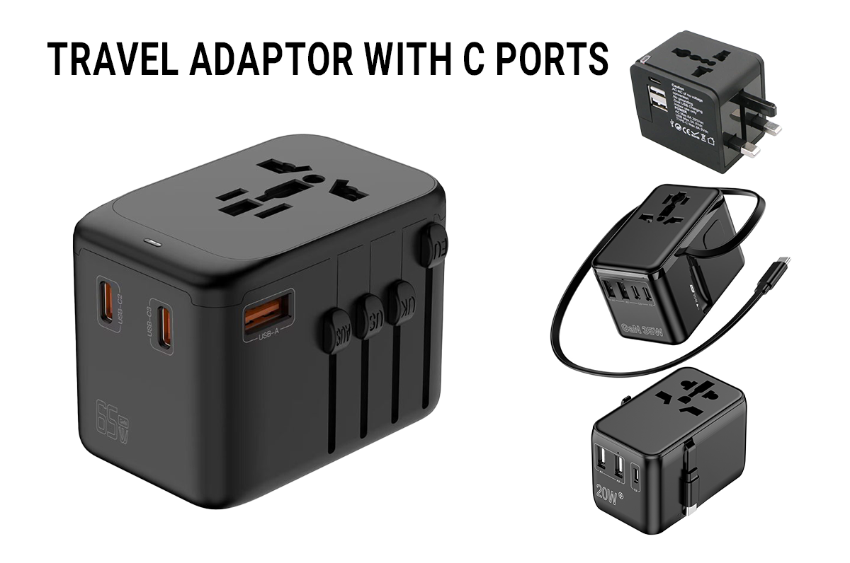 Travel Adaptor with C Ports