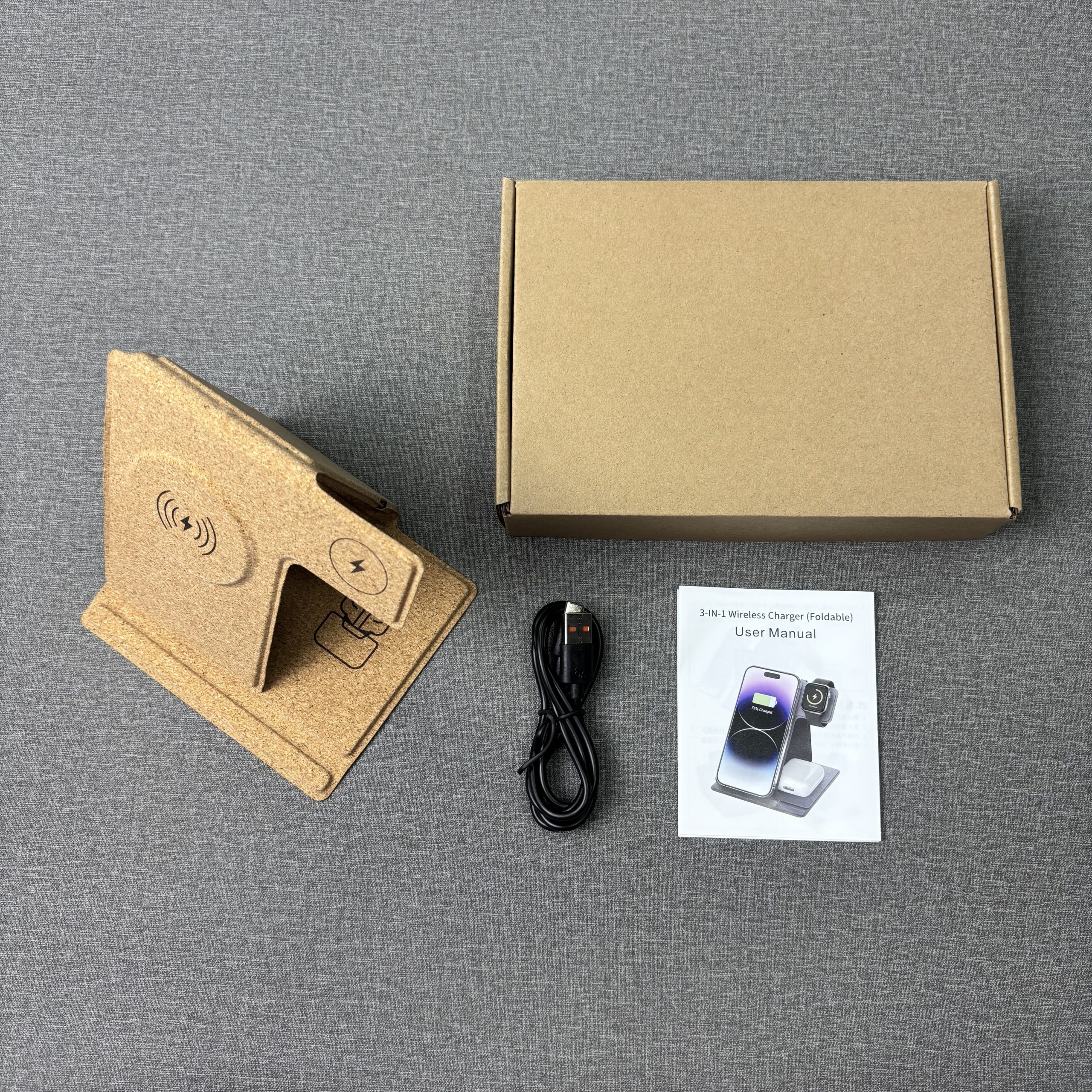 3 Way Foldable Eco Smart Wireless Charger - Image 12